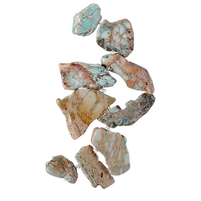 12 Pack: Green Imperial Jasper Nugget Beads by Bead Landing™