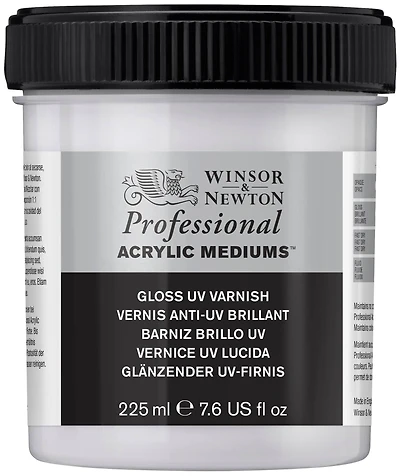 Winsor & Newton® Professional Acrylic Medium, Gloss UV Varnish