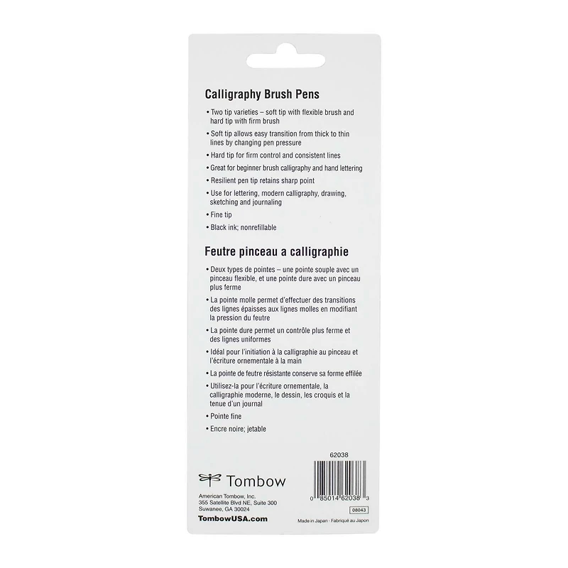 Tombow Fudenosuke Calligraphy Brush Pens