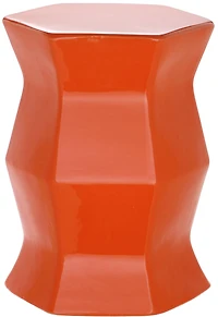 Modern Hexagon Garden Stool in