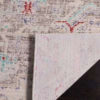 Windsor Modern Distressed 4' X 6' Area Rug