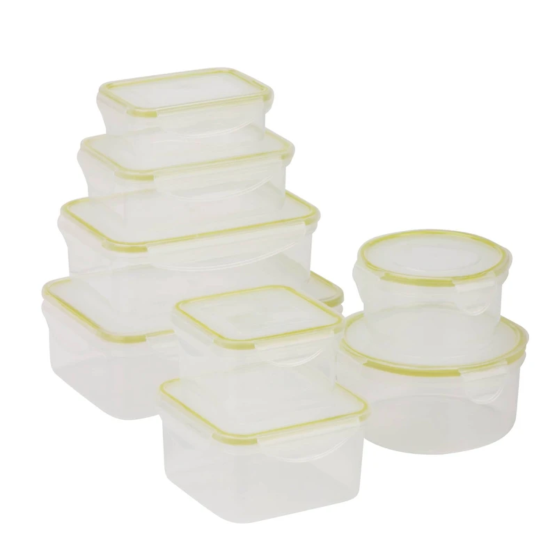 Honey Can Do Locking Food Storage Set, 16 Pieces