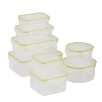 Honey Can Do Locking Food Storage Set, 16 Pieces