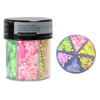 Signature Chunky Glitter Caddy, Pastels By Recollections™