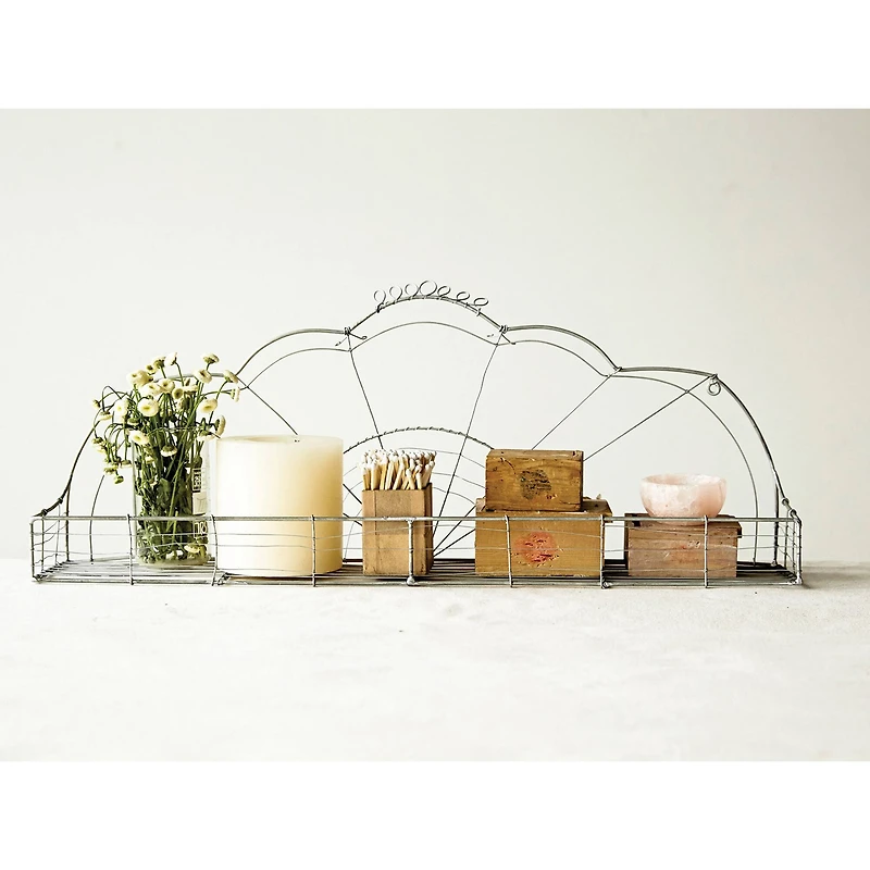 Hello Honey® Galvanized Metal Shelf