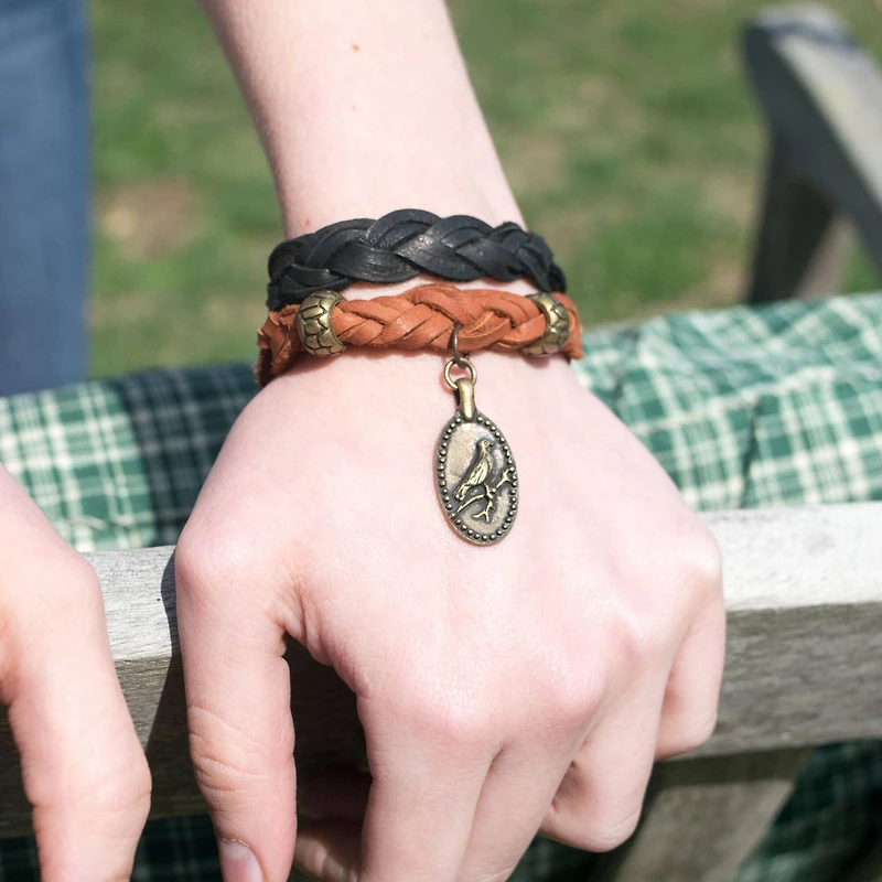 Saddle Tan Deerskin Lace Cord By Bead Landing™