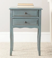 Lori End Table in Grey