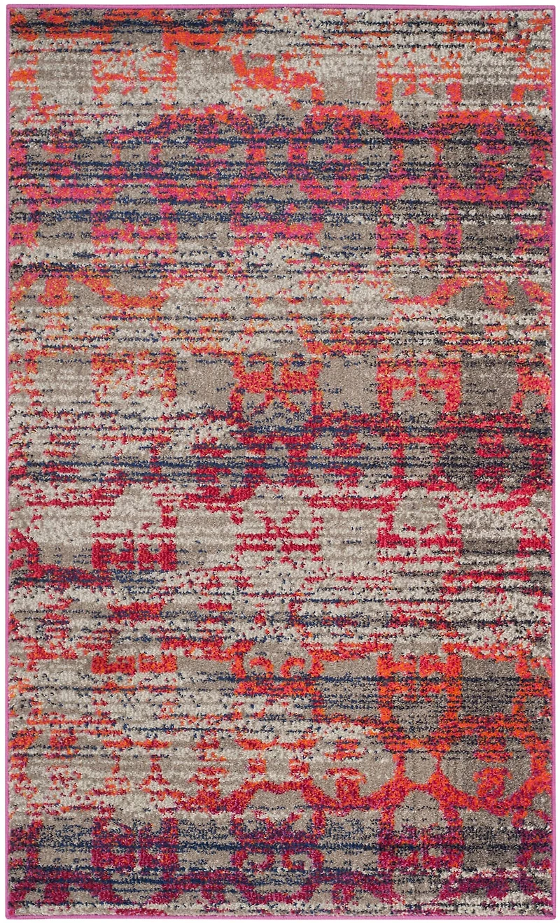 Monaco Warm Boho 4' X 5'-7" Area Rug