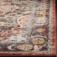 Bijar Floral Medallion 4' X 6' Area Rug