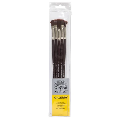Winsor & Newton® Galeria® Long Handle 5 Piece Brush Set