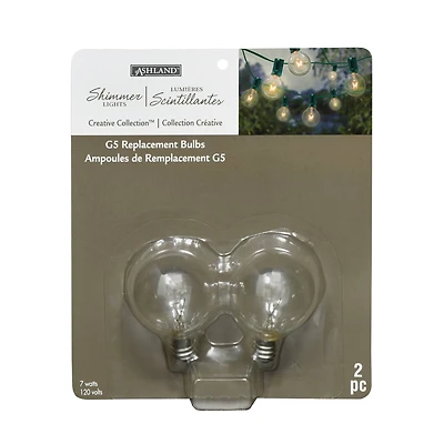 Creative Collection™ G5 Shimmer Lights Globe Replacement Bulb Pack by Ashland™