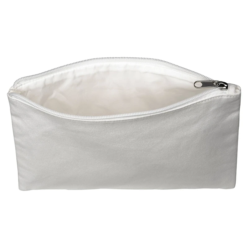 10" x 8" White Canvas Pouch by Make Market®
