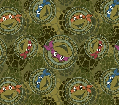 Nickelodeon Turtles In Training Cotton/Spandex Fabric