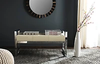 Slade Bench in Creme