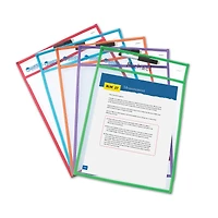 Write & Wipe Pockets, 2 Packs of 5