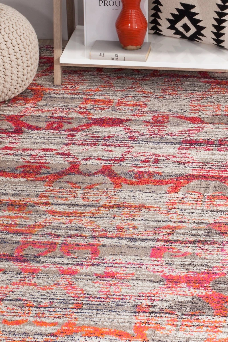 Monaco Warm Boho 4' X 5'-7" Area Rug