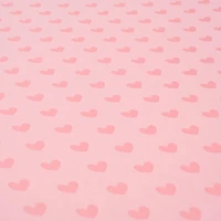 Pink Foil Heart Paper by Recollections®, 12" x 12"