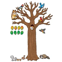 Big Tree With Animals Bulletin Board Set