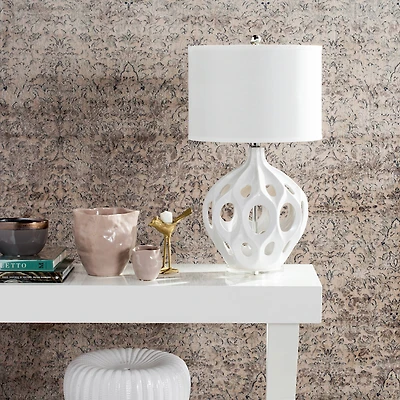 Regina Table Lamp in White