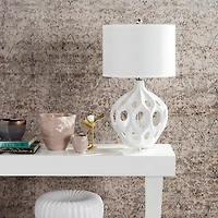 Regina Table Lamp in White