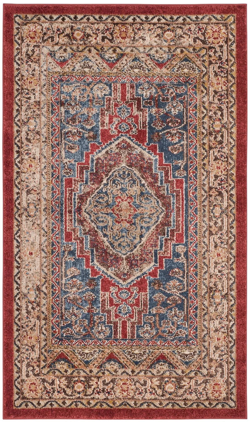 Bijar Diamond Medallion 3' X 5' Area Rug