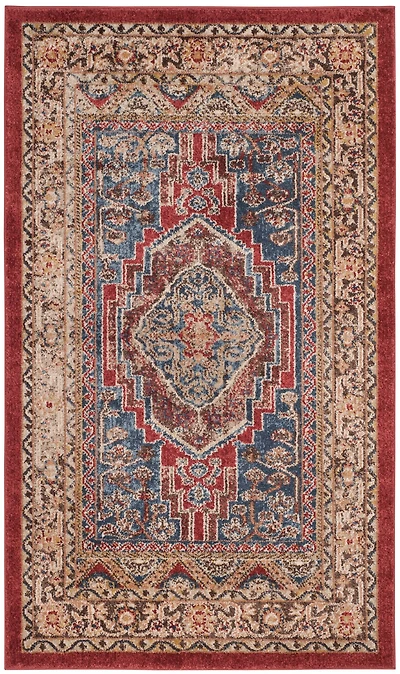 Bijar Diamond Medallion 3' X 5' Area Rug