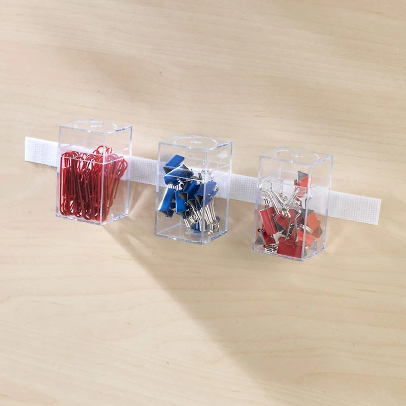 VELCRO® Sticky Back™ 3/4" x 18" White Tape Strips, 6 Pack Bundle