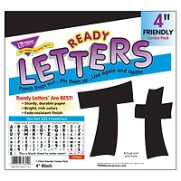 Trend Enterprises® 4" Friendly English/Spanish Combination Ready Letters
