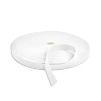 1" White Cotton Webbing