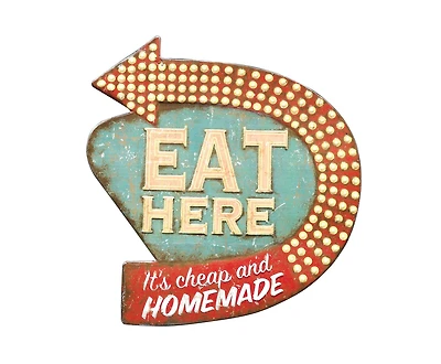 Hello Honey® 'Eat Here' Wall Decor