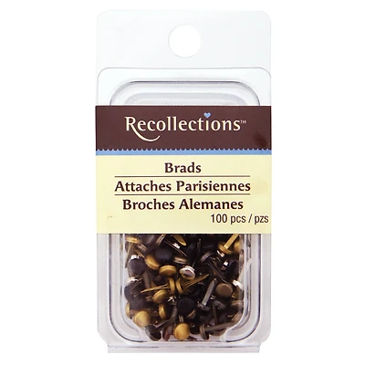 Metallic Mini Circle Brads by Recollections™