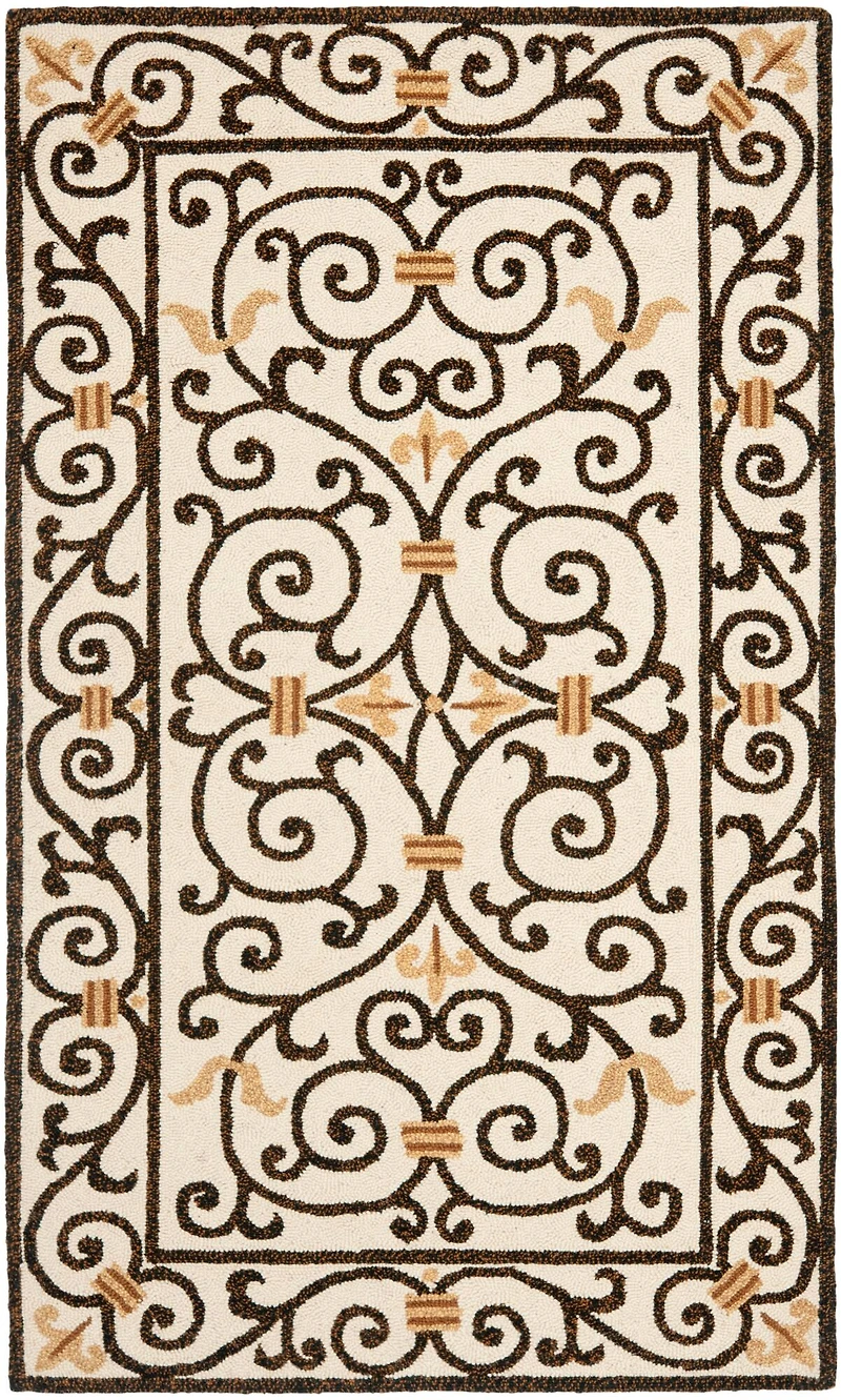 Chelsea Scrollwork 2'-9" X 4'-9" Accent Rug