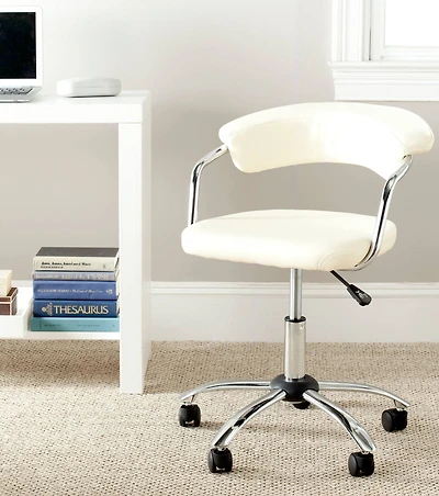 Pier Desk Chair in Creme
