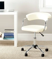 Pier Desk Chair in Creme