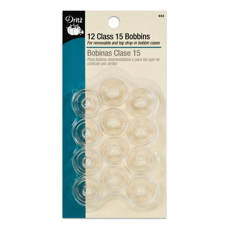 Dritz® Class 15 Plastic Bobbins