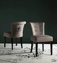 Sinclair Ring Chair Set of 2 in Oyster