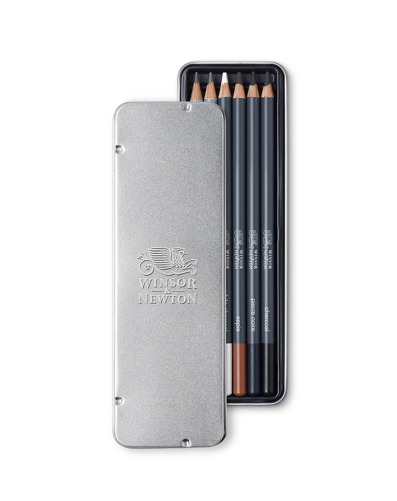 Winsor & Newton™ Studio Collection™ Sketching Pencil 6pc Tin Set