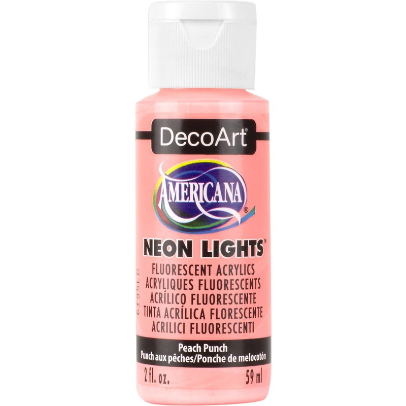 Americana® Neon Lights™ Fluorescent Acrylic Paint