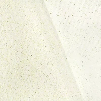 Ivory/Gold Glitter Tulle
