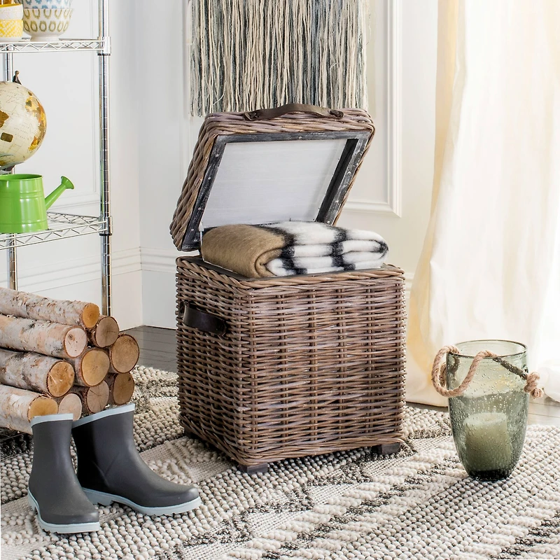 19.5" Merlie Trunk in White