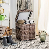 19.5" Merlie Trunk in White