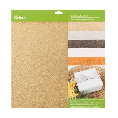 Cricut® Glitter Cardstock Classics Sampler