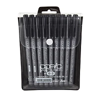 Copic® Black Multiliner B-2 Pen Set