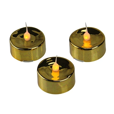 Christmas Flicker Flame LED Tea Light Candle Set