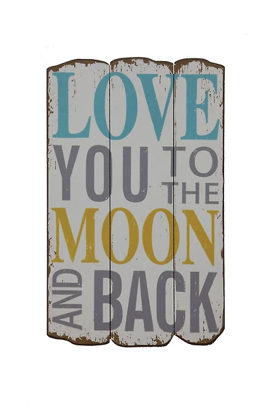 Hello Honey® Love You to the Moon and Back" Wall Décor