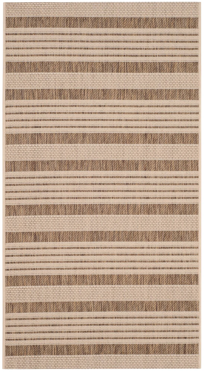 Courtyard Stripe 2'-7" X 5' Area Rug