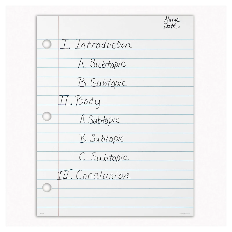 Magnetic Demonstration Notebook Paper, Write On/Wipe-Off