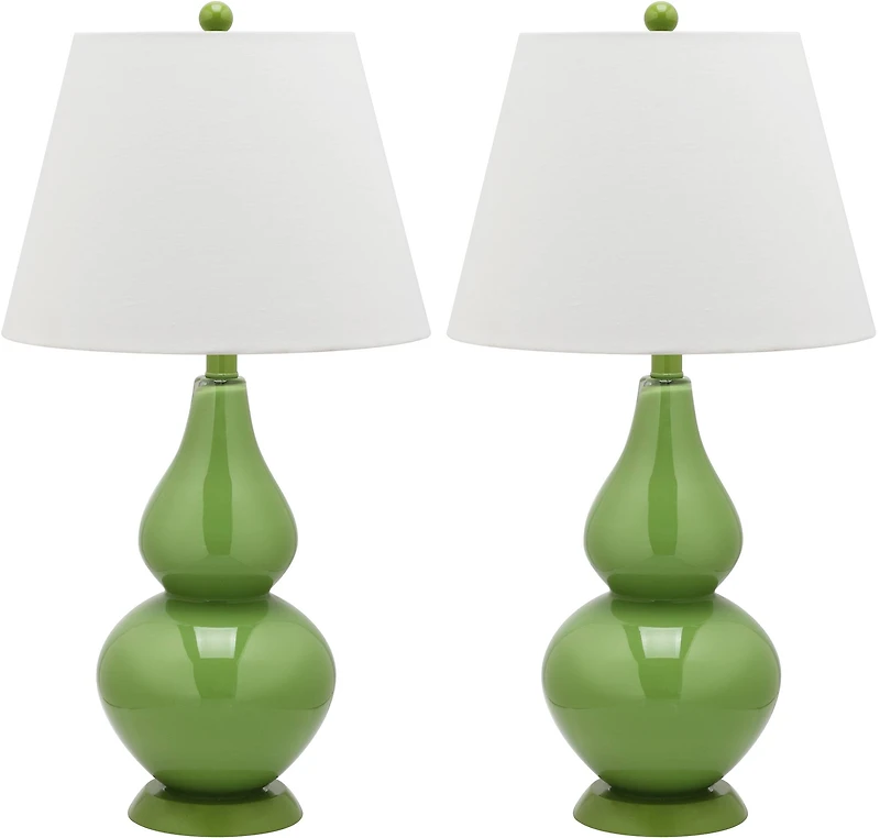 Cybil Double Gourd Table Lamp Set in