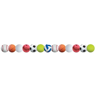 Hygloss Sports Balls Border Trims, 216ft.