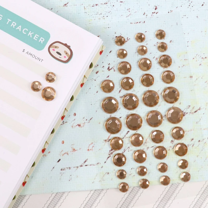 Assorted Acrylic Rhinestone Stickers